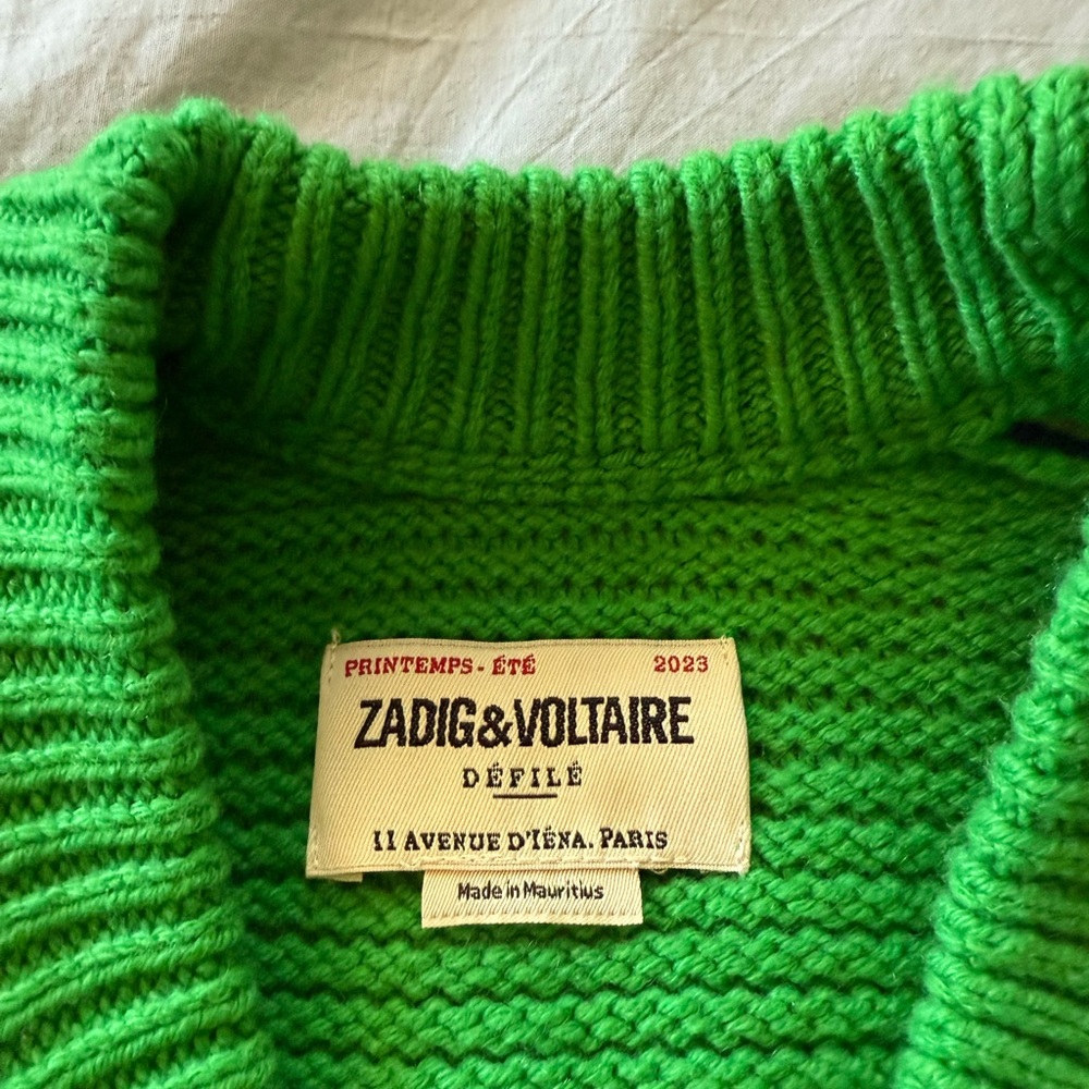 Zadig & Voltaire Northa Cashmere Jumper Sweater size S - Picture 6 of 9
